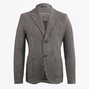 Circolo 1901 houndstooth printed blazer